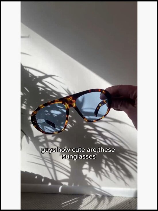 Plastic Aviator Sunglasses UV400 Protection Unisex Retro Style main image 2